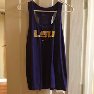 LSU Nike woman’s tank, size large